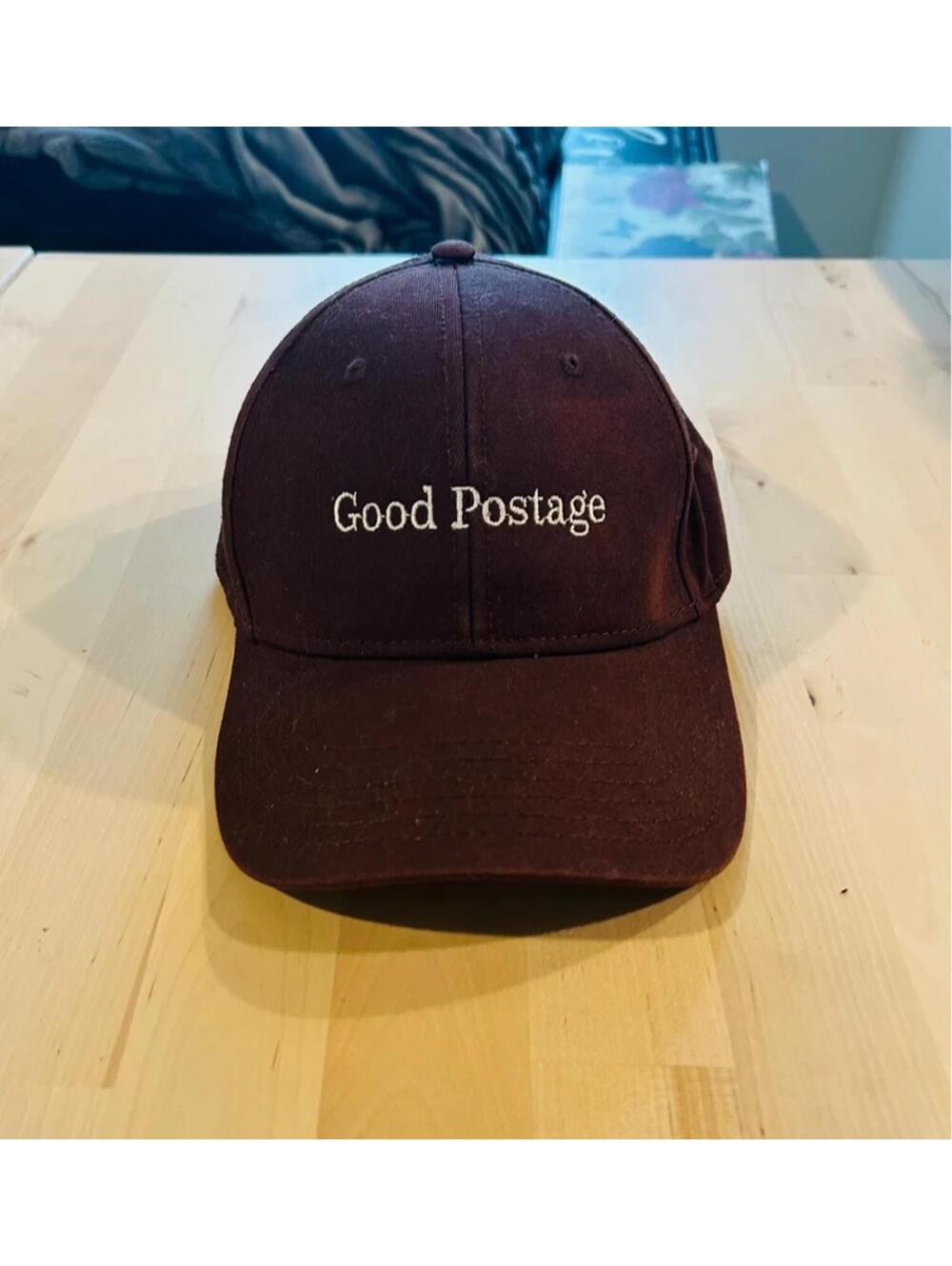 Good Postage OTTO Brown Embroidered "Good Postage" Baseball Cap